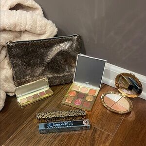 Tarte Makeup Set with Gold Bag
